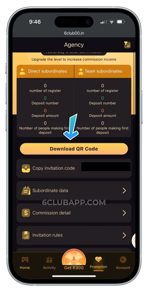 6club-promotional-page